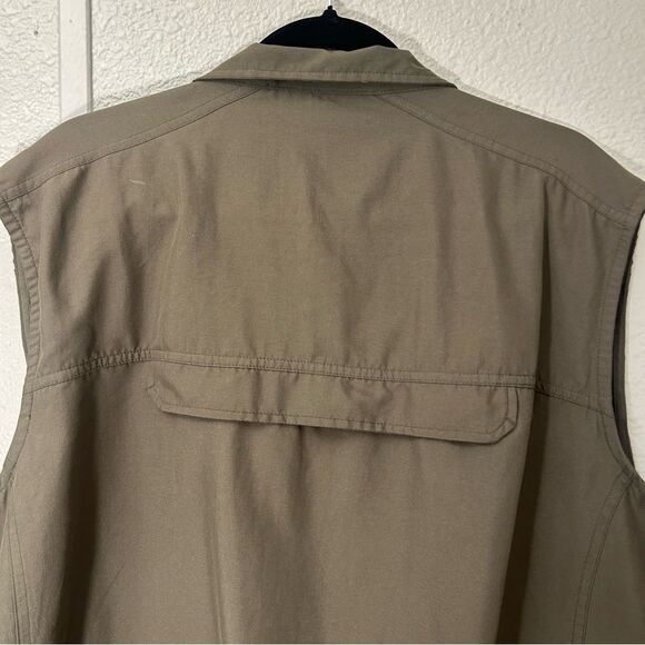 R&R Outdoors Army Green Utility Fishing Vest Size XL - Picture 10 of 12